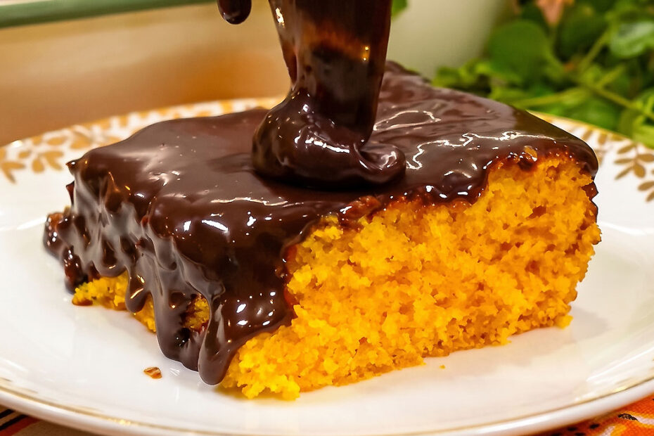 Bolo de Cenoura de Brigadeiro