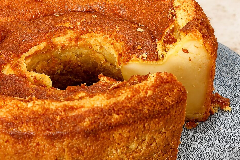 Bolo de Leite Condensado Cremoso