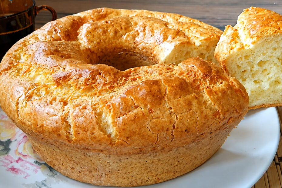 Bolo de Polvilho de Liquidificador