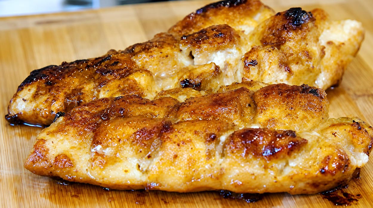 Peito de Frango Suculento na Frigideira