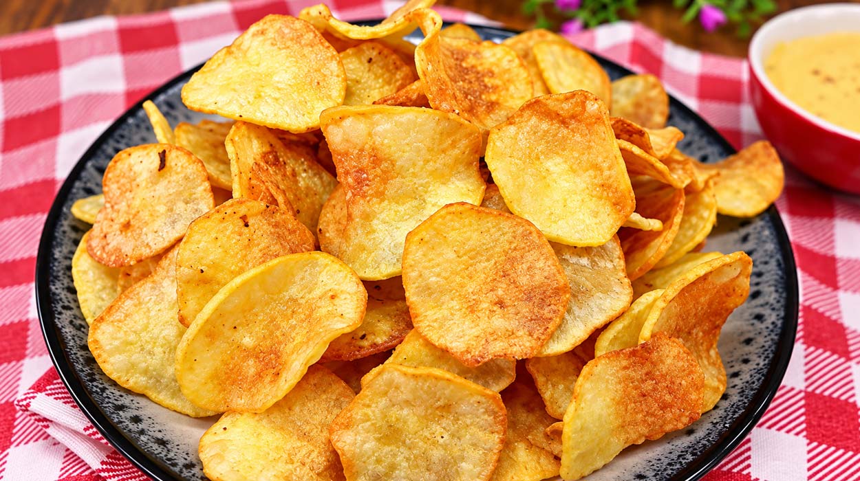 Batata-Doce Chips Crocante