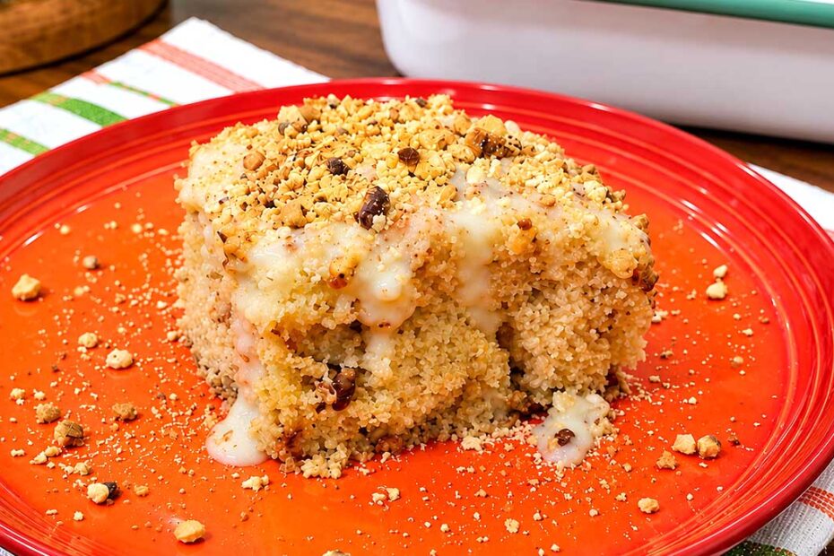 Bolo de Amendoim Fofinho