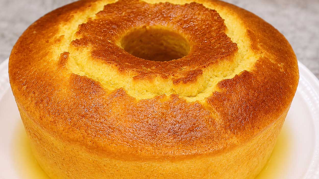 Bolo de Laranja Fofinho e Úmido
